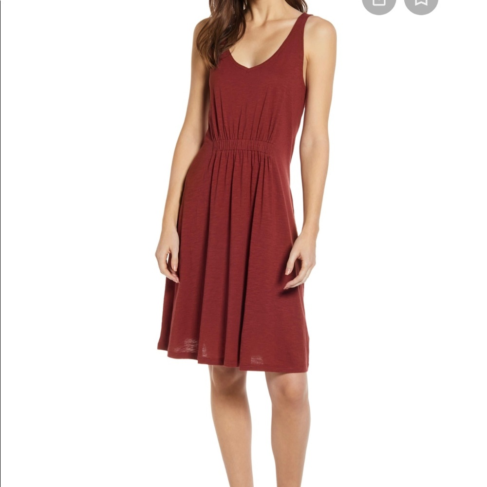 Caslon V Neck Sleeveless Dress